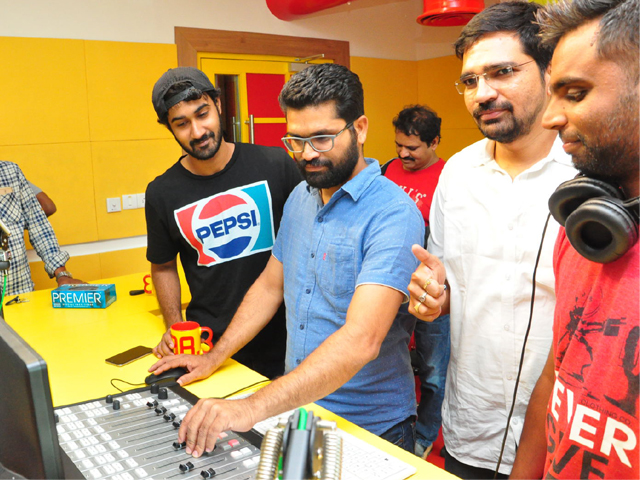 Paper Boy Movie Song Launch at Radio Mirchi